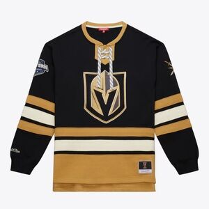 Vegas Golden Knights Women’s Heritage Lace-Up Crew Jersey Mitchell & Ness